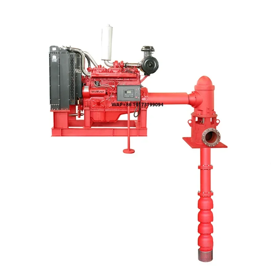 

Long Shaft Deep Well Vertical Turbine Borehole Fire Water Pump