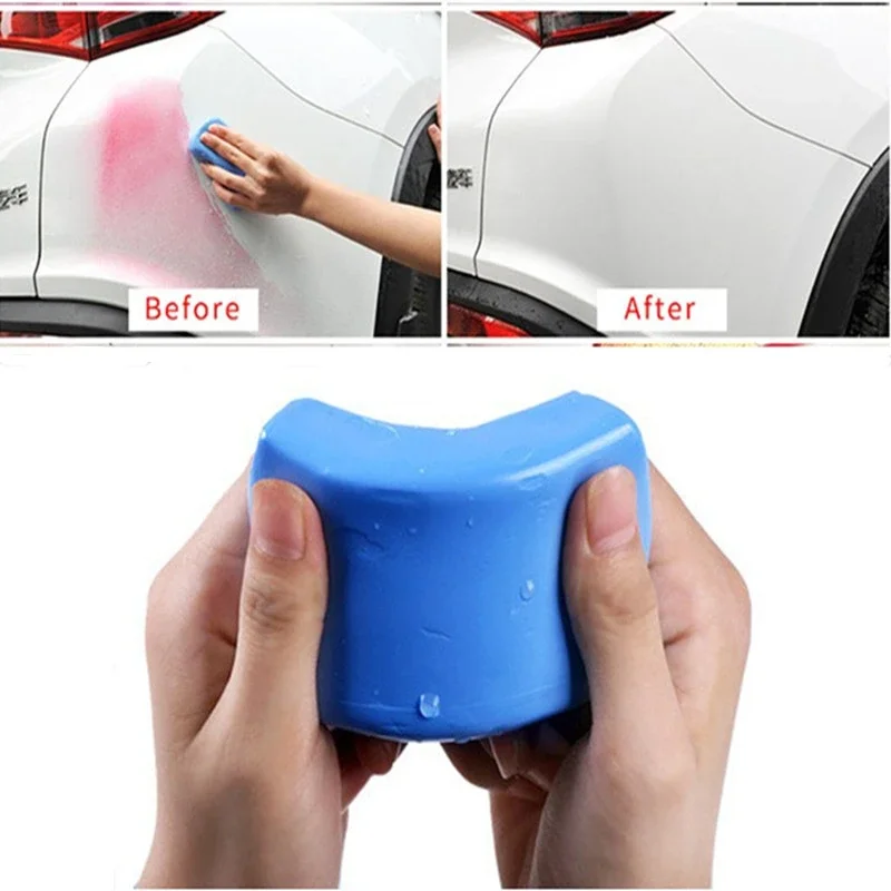 1-3szt Clay Bar Detailing Auto Car Clean Wash Cleaner Sludge Mud Remove Magic Blue Szczotka do czyszczenia samochodu Akcesoria samochodowe