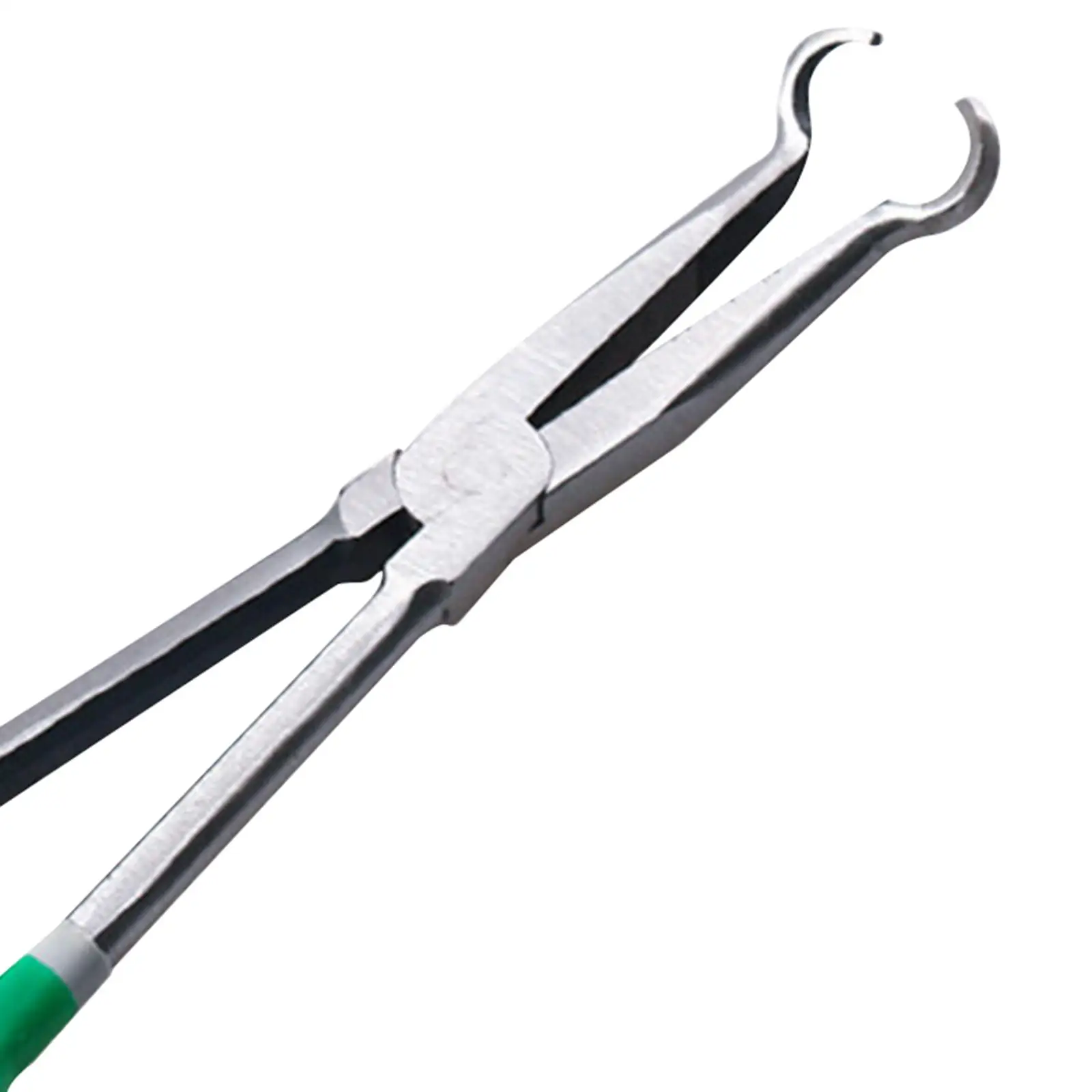 Tang Penjepit Selang Alat Tang Panjang Berbahan Baja dengan Pegangan Karet untuk Melepas Boot Busi Perbaikan Otomotif untuk Peralatan Rumah Tangga