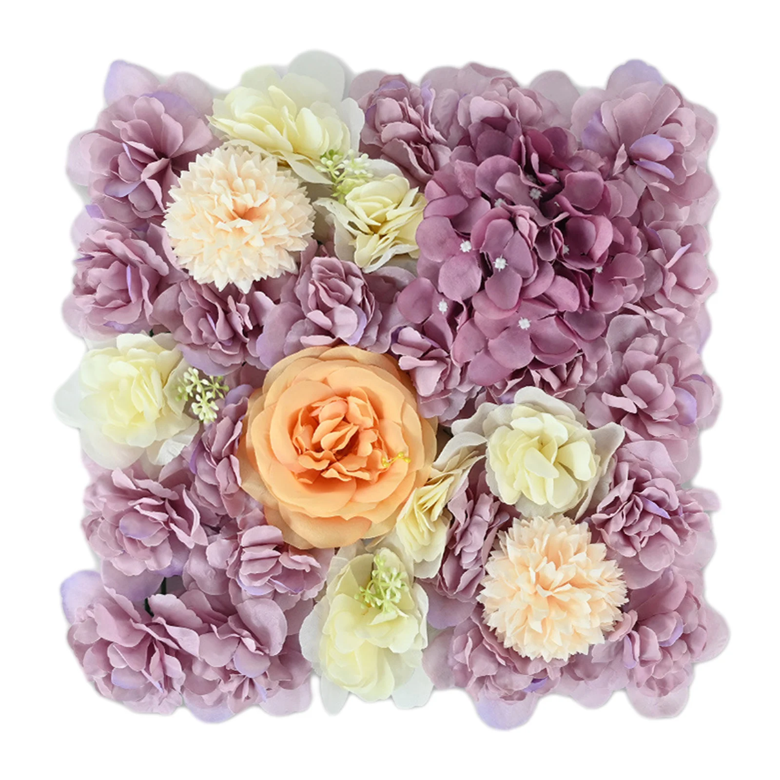 1pc künstliche Blumen Wand paneel 3d Blume Hintergrund Faux Rosen für Wand party Hochzeit Braut dusche Outdoor-Dekoration