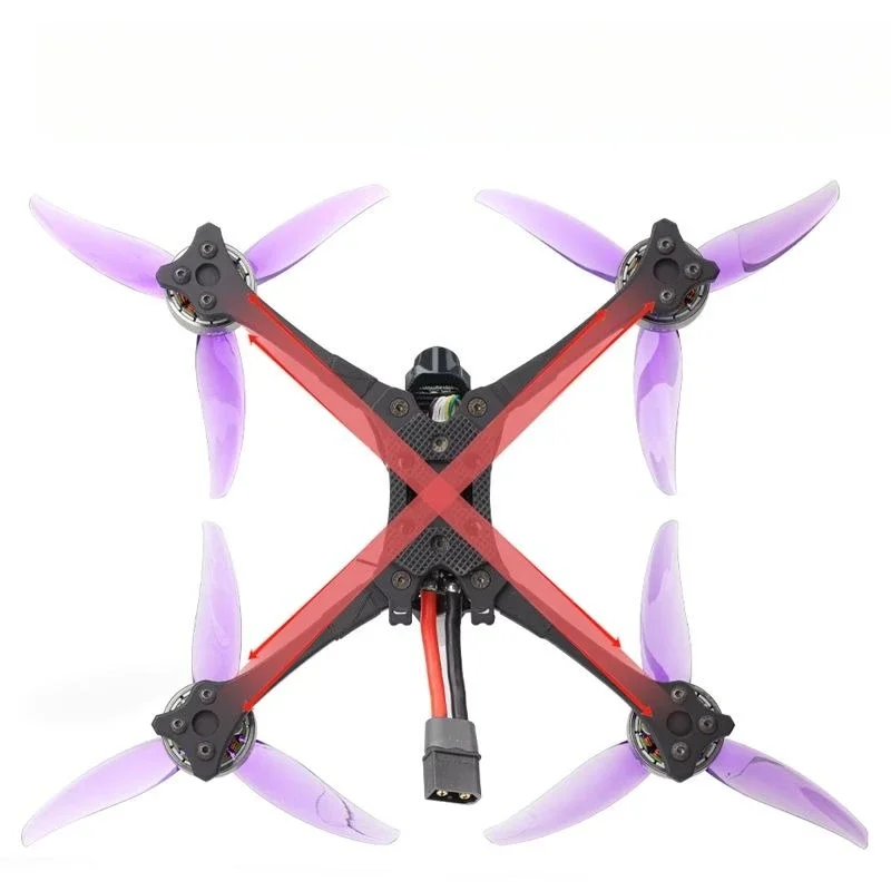 Wind5 Lite V2 cross machine 5 inch positive X machine T700 racing simulation picture transmission machine