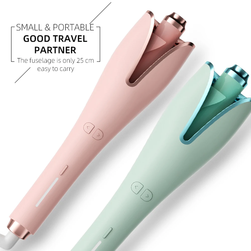 Автоматические керамические вращающиеся бигуди, профессиональные щипцы для завивки волос с ЖК-дисплеем, щипцы для завивки волос для всех типов волос, парикмахерская, бигуди