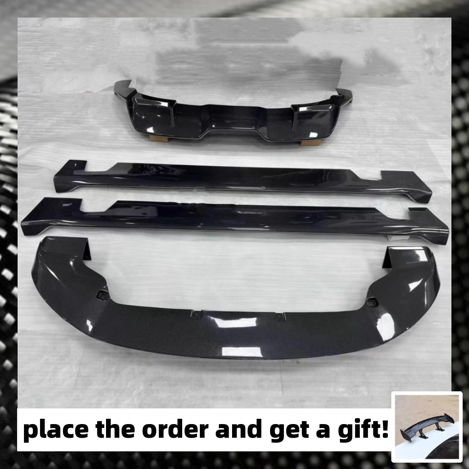 

Real Carbon Fiber Front Shovel Rear Lip Side Skirts for Avatr 12 Modified New Style Sport Car Body Kit
