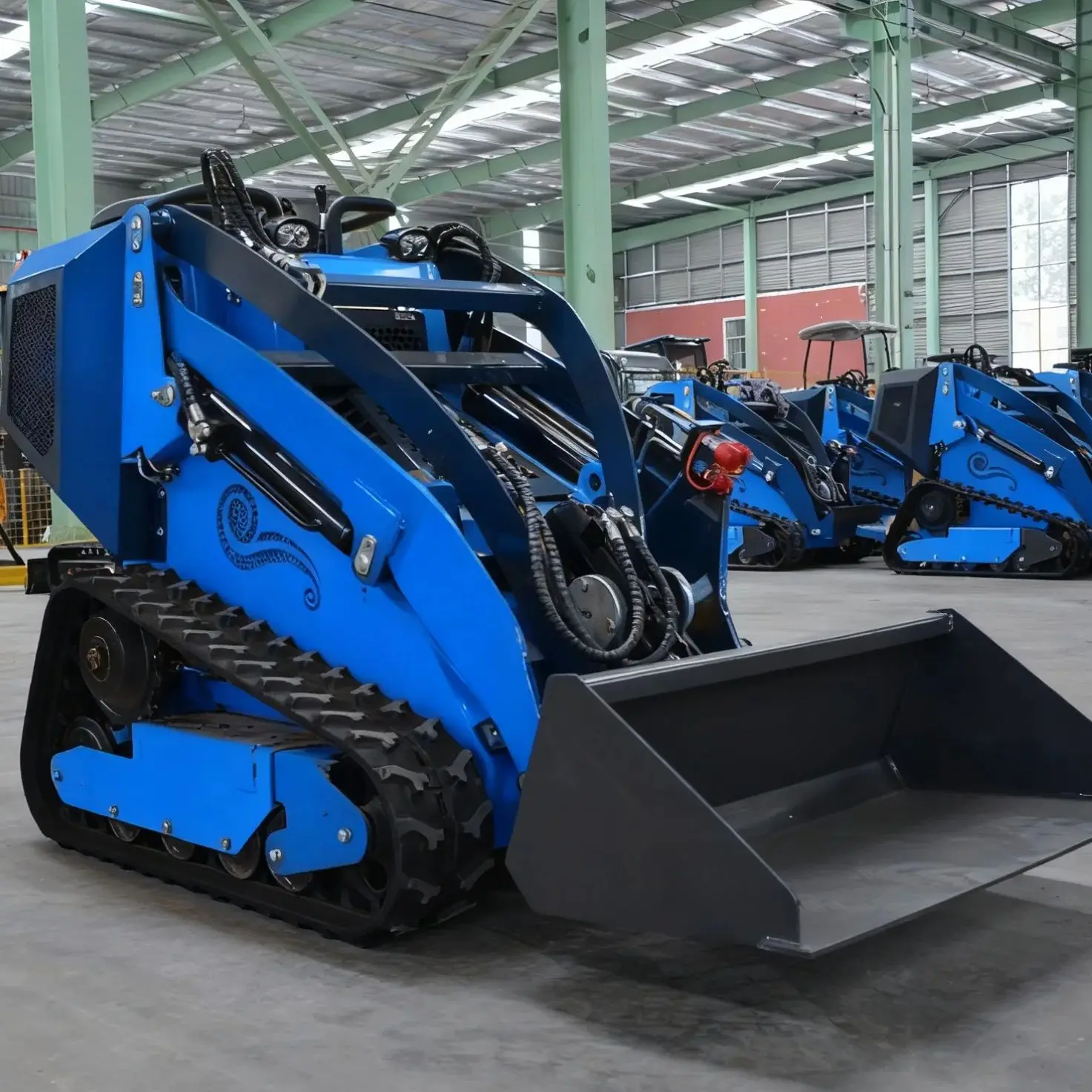 

New Arrival Crawler Type Mini Skid Steer Loader With Lowemoer