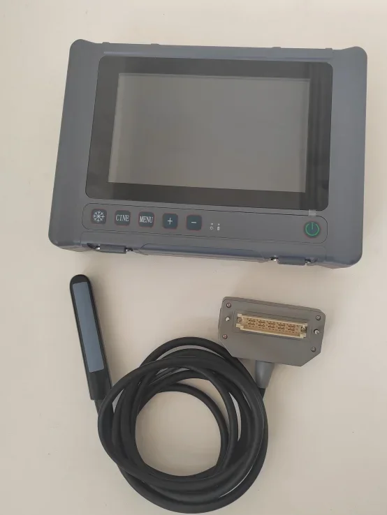 

Veterinary Ultrasound Scanner for Cattle/Sheep/Horse | Backfat & Abdominal Probe with Rectal Linear Transducer