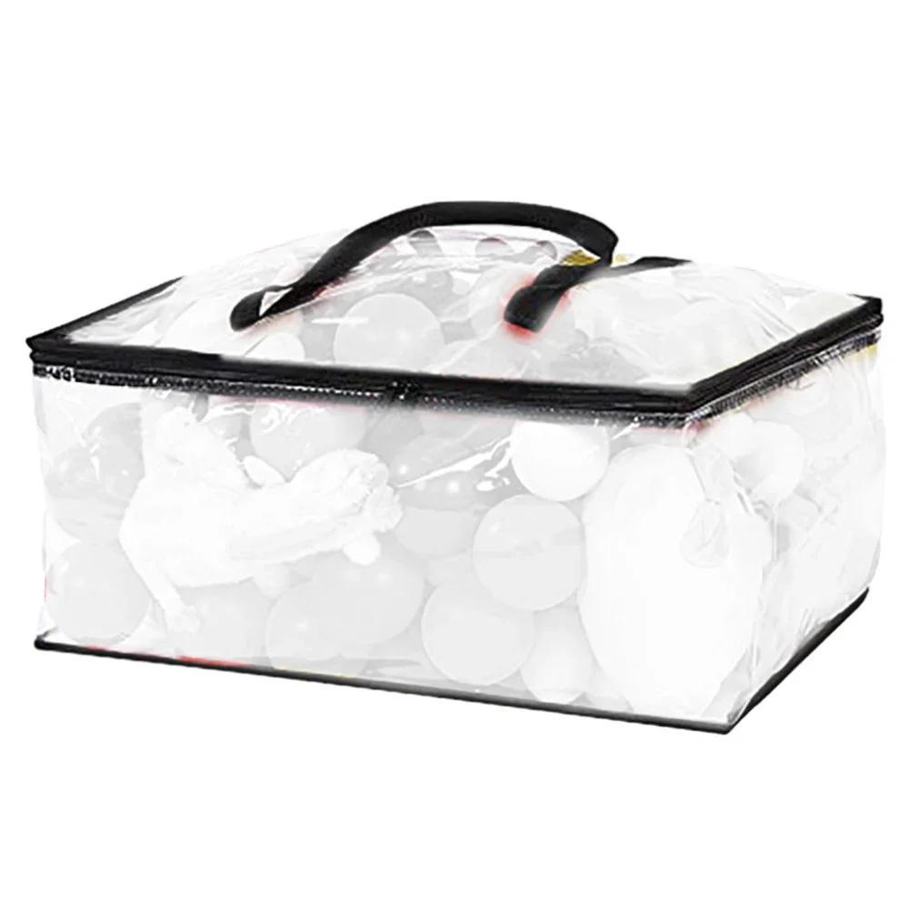 

Durable Storage Bag Storage Bags Transparent 55L 60*40*25cm Clear Vinyl Home Storage Bags Storage Bag Blankets