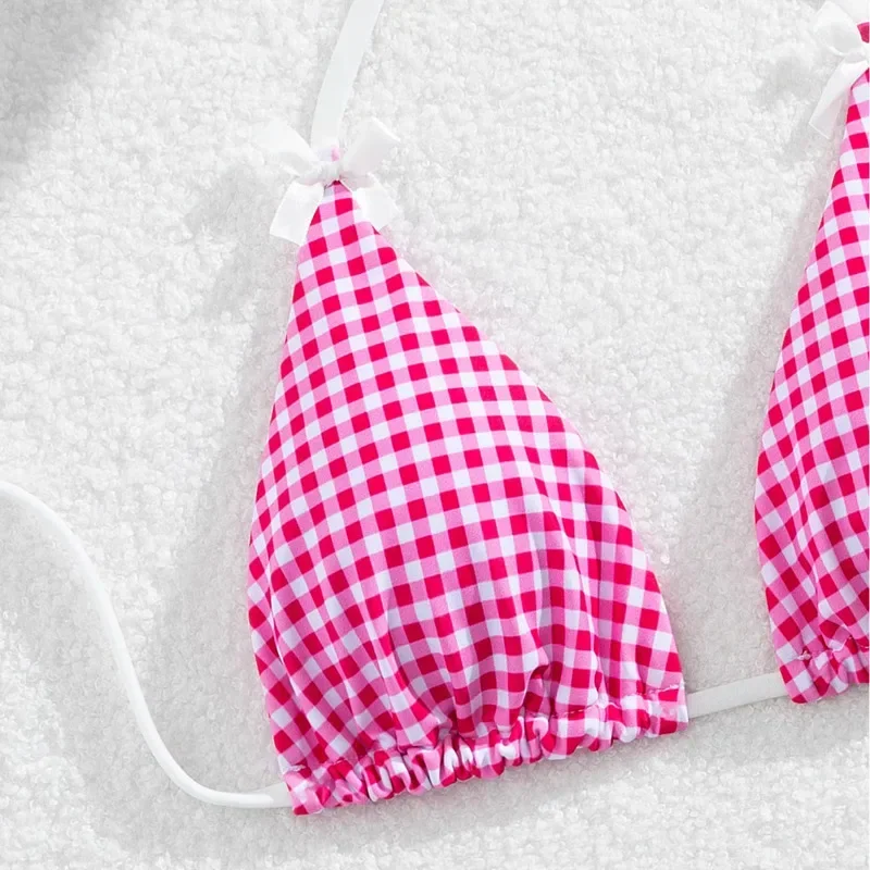 Nuevos Bikinis sexis, trajes de baño para mujer, traje de baño Push Up para mujer, ropa de baño para playa, trajes de baño, conjunto de Bikini brasileño, bañista para piscina 2025