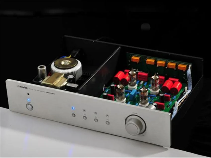 XDK-003 HIFI AUDIO XA3200MKII Vacuum Tube Pre Amplifier 12AT7*2, 12AX7*2 Remote Control PRE AMP Input: 1*RCA