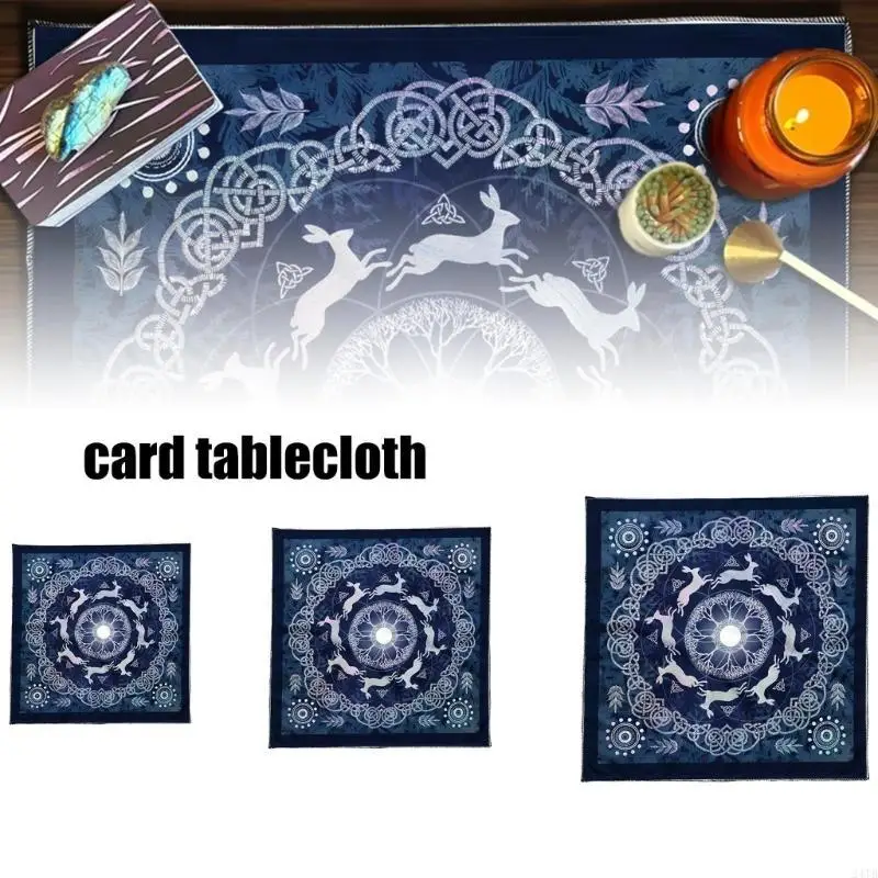 

Tarots Card Tablecloth Altars Cloth Oracles Divinations Board Game Accessories