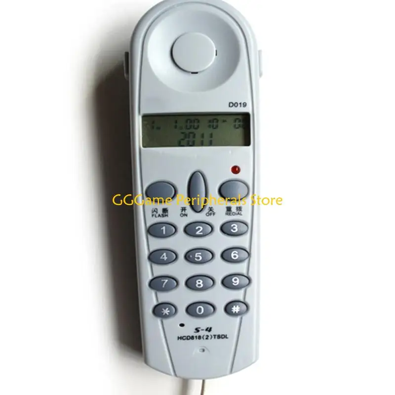 U55B D019 Test Telephone Set Corded Landline Phone Not Need Battery Tesing Phone Easy to Use for Home and Office Use