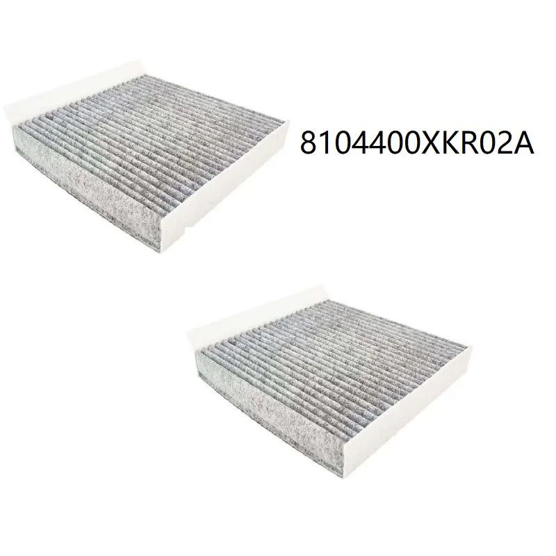 

2 шт. фильтр салона для HAVAL H2s 1,5T GW4G15B TANK 300 2,0 T E20CB GREATWALL Poer 2,0 T 2,0 TDI фильтр салона 8104400XKR02A