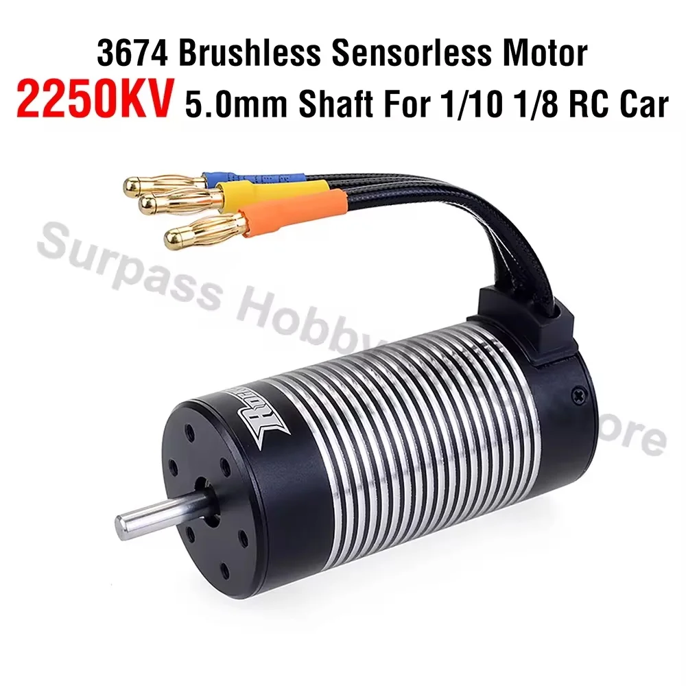Overtreffen Hobby Raket 2845 F540 3650 3660 3665 3670 3674 4068 Waterdichte Borstelloze Motor Voor 1/10 1/12 Rc Auto Robot Wltoys 12428