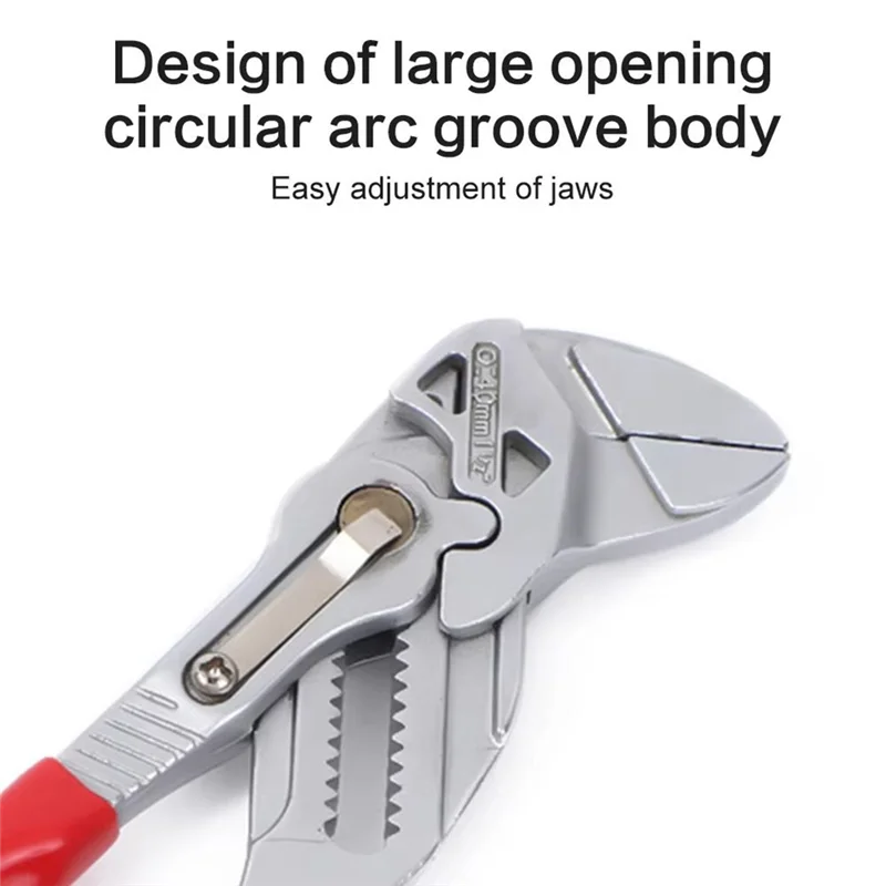 

JHD Clamp Wrench Adjustable Eagle Beak Water Pipe Pliers Fast Water Pump Pliers Clamp Spanner Household Tools