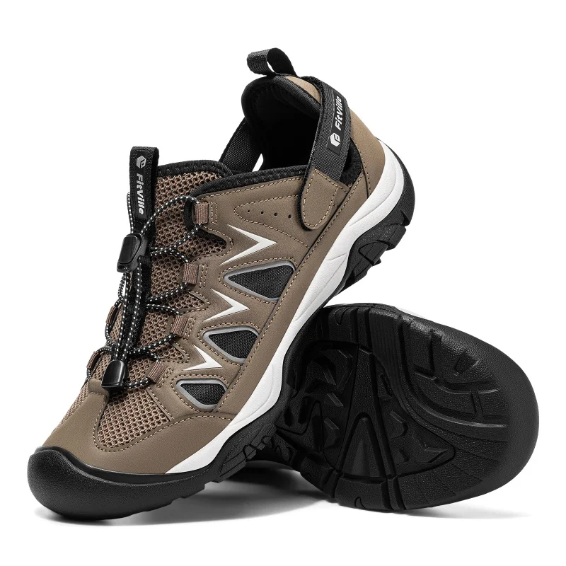 

Мужские сандалии ItVille Wide Fit для ходьбы по воде, с закрытым носком, ортопедические, для походов, нескользящие, с поддержкой свода стопы, стельки для опухших ног