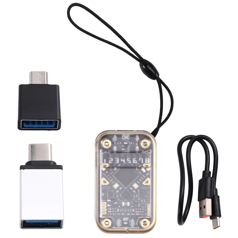 

【GLAD】Chameleon V2.0 с Restart RFID Smart Chip Reader Эмулятор 125 кГц 13,56 МГц Декодирование карт NFC Дубликатор Chameleon Ultra