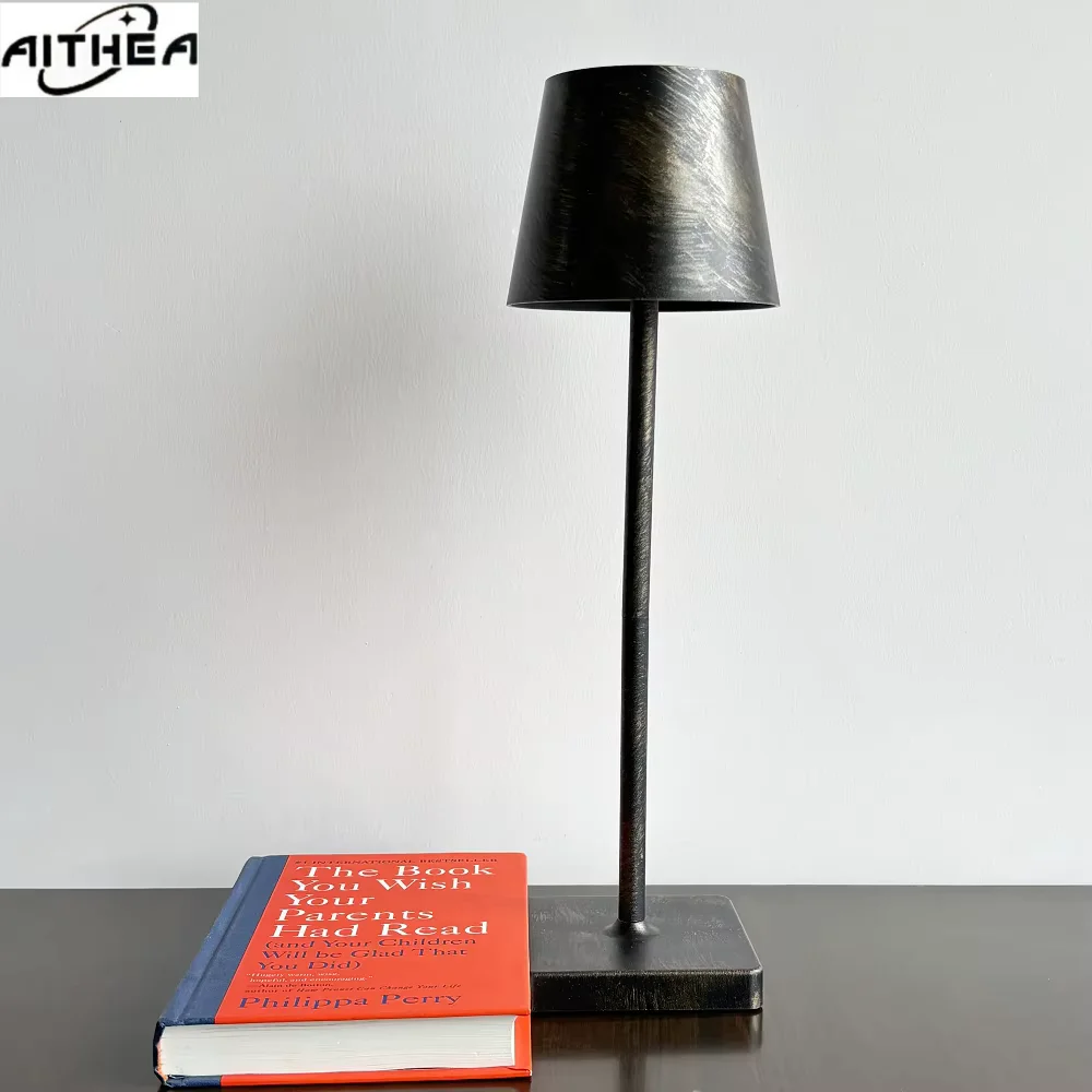 AITHE Rechargeable Colorful LED Night Light Bedside Table Lamp Wine Bottle Lamp Head for Home Clubs Bar Hotel Ambiance Decor
