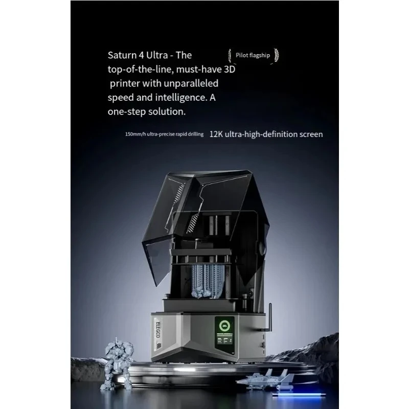 2026 Hot Sale 【16K Ultra HD & Auto-Leveling】 Saturn 4 Ultra DIY , High Precision For Figure & Precision Instrument Design