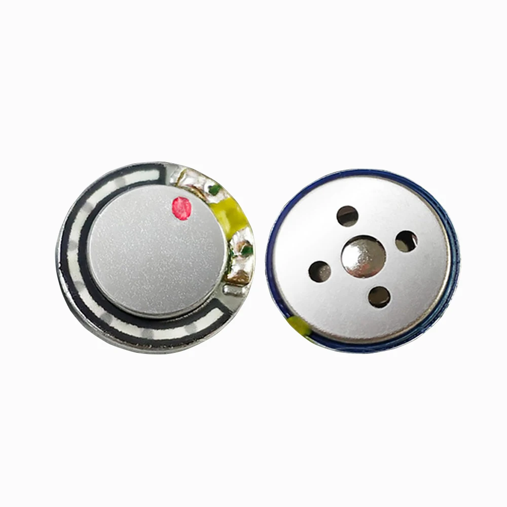 13mm Headphone Speaker Unit Replacement Parts 16Ohm For i7i8i9 TWS  Ultra-thin Earphone Drivers DIY Speakers 2PCS