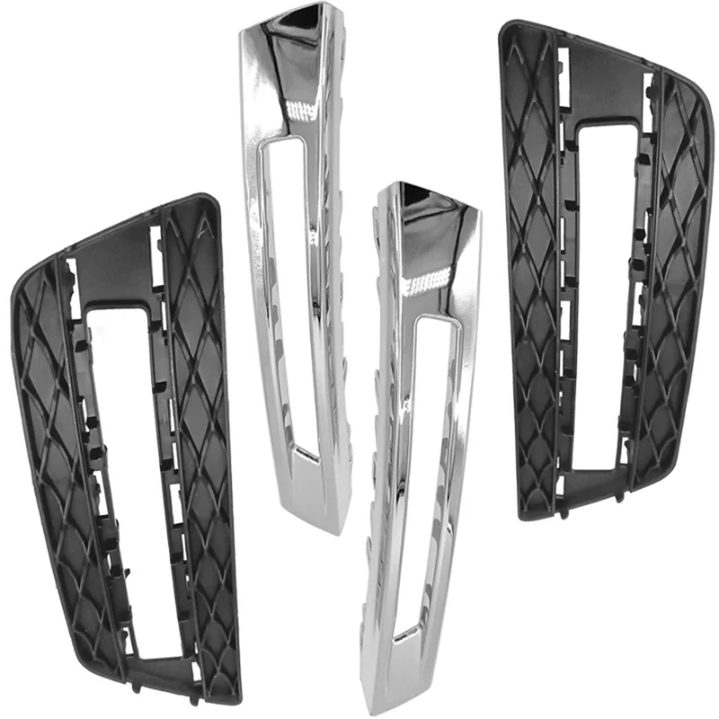 

Front Bumper Daytime Running Fog Light Cover Trim Grill For Mercedes Benz GL450 GL350 450