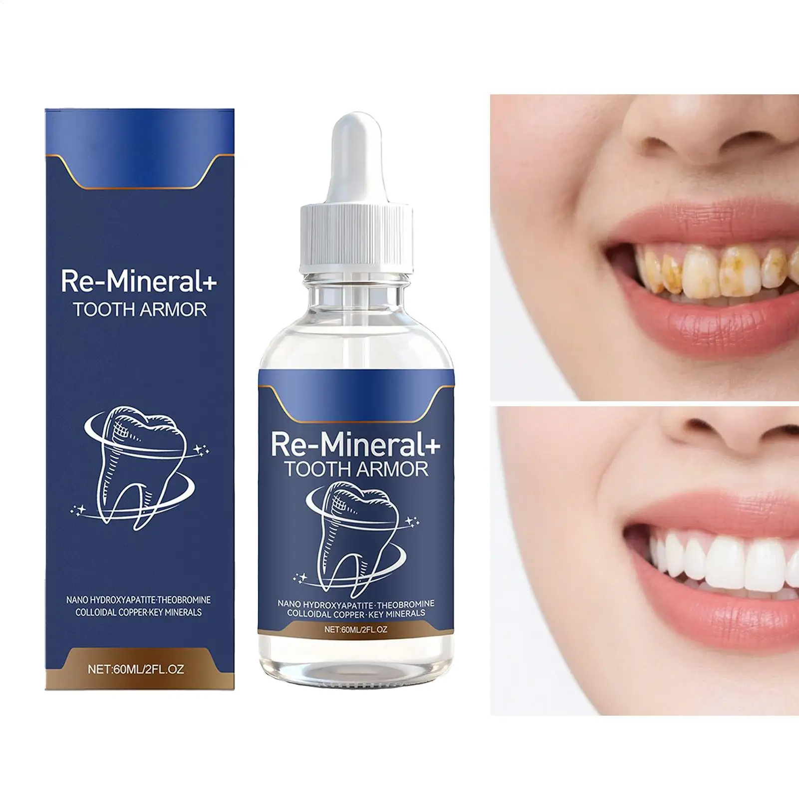 60ml Teeth Cleaning Liquid Removes Tooth Stains Teeth Whitening Tooth For Women Gum Care Decay Cleaning Health Relief Repair