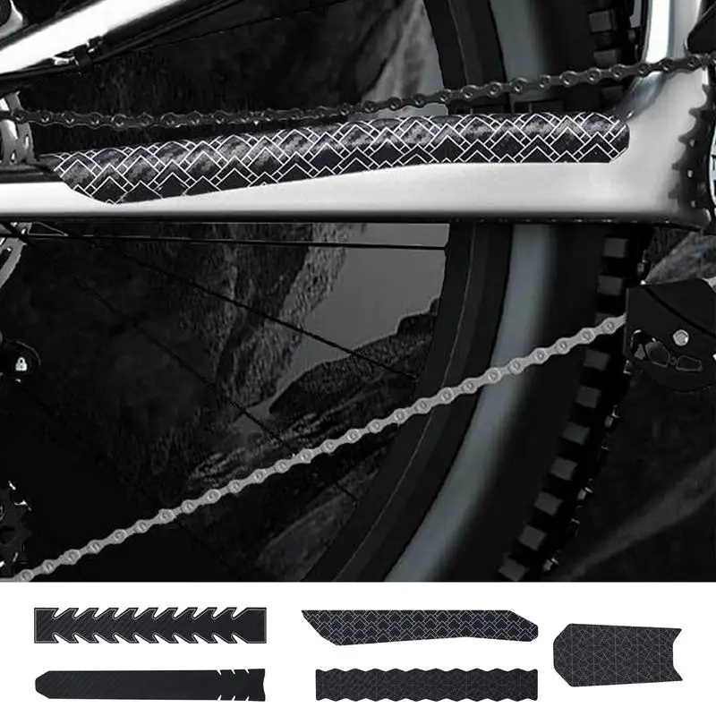 Road Bicycle Frame Protection Bicycle Chain Guard Cover Sticker Anti-scratch Cycling Chain Protective Guard Pad For Frame Guard