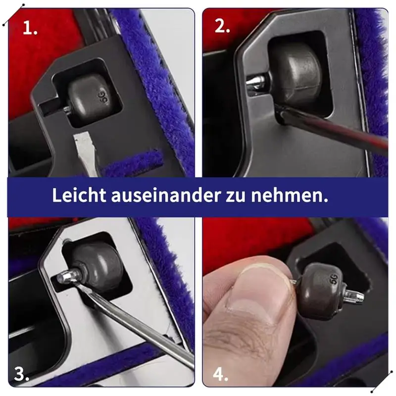 Soft Plush Strips Axle Replacement Casters For Dyson V6, V7, V8, V10, V11 Vacuum Cleaners, Cleaner Head Accessories