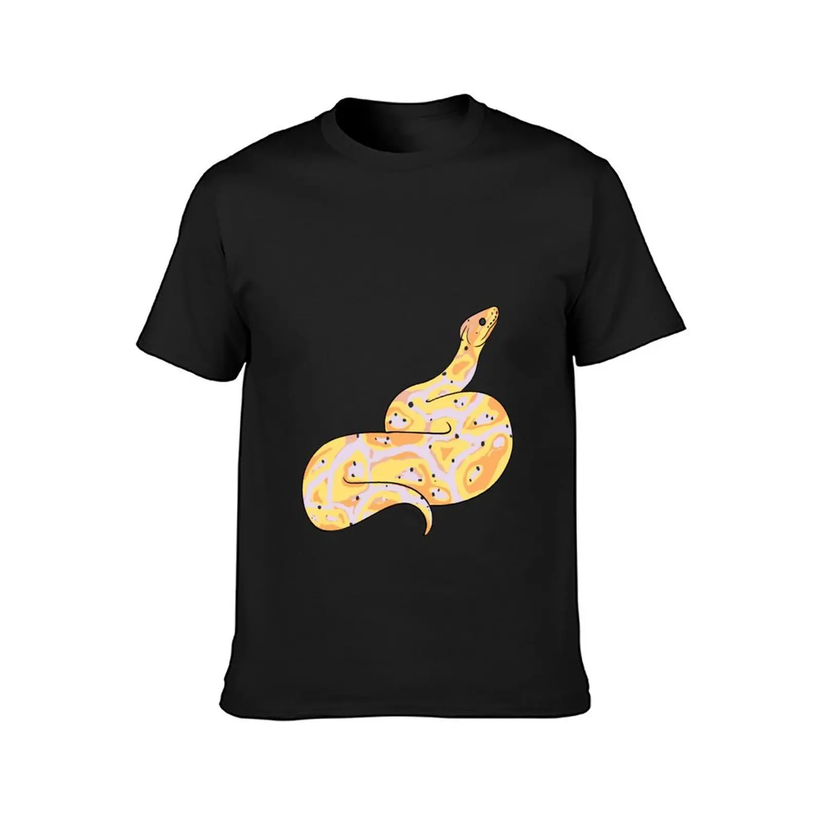 Coral Glow Ball Python T-Shirt heavyweights plus size tops kawaii clothes anime clothes tshirts for men