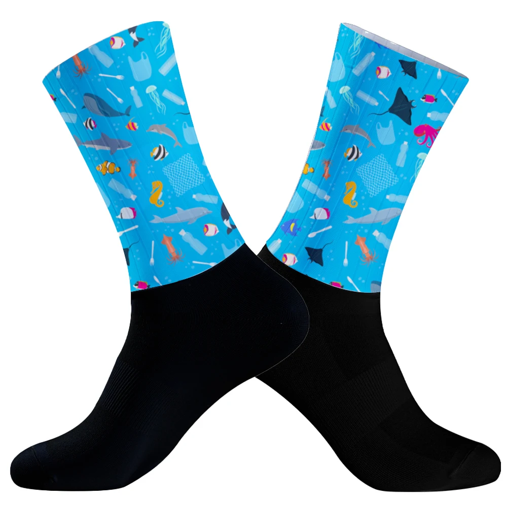 Chaussettes de compression de haute qualité pour vélo de route, Pro Mountain CamSolomon, VTT, sports de plein air, course, cyclisme, nouveau, 2024