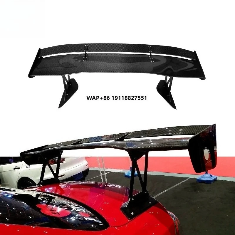 

Bodykit Carbon Fiber GT Rear Spoiler Wing 1700 MM Fit for CF Lancer Evolution EVO 10 X Cyber