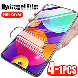 For Samsung Galaxy M62 M52 M42 M32 M22 M12 M02 4G 5G Screen Protector Soft Hydrogel Film for Sumsung A72 A52 A42 A32 A22 A10 A02