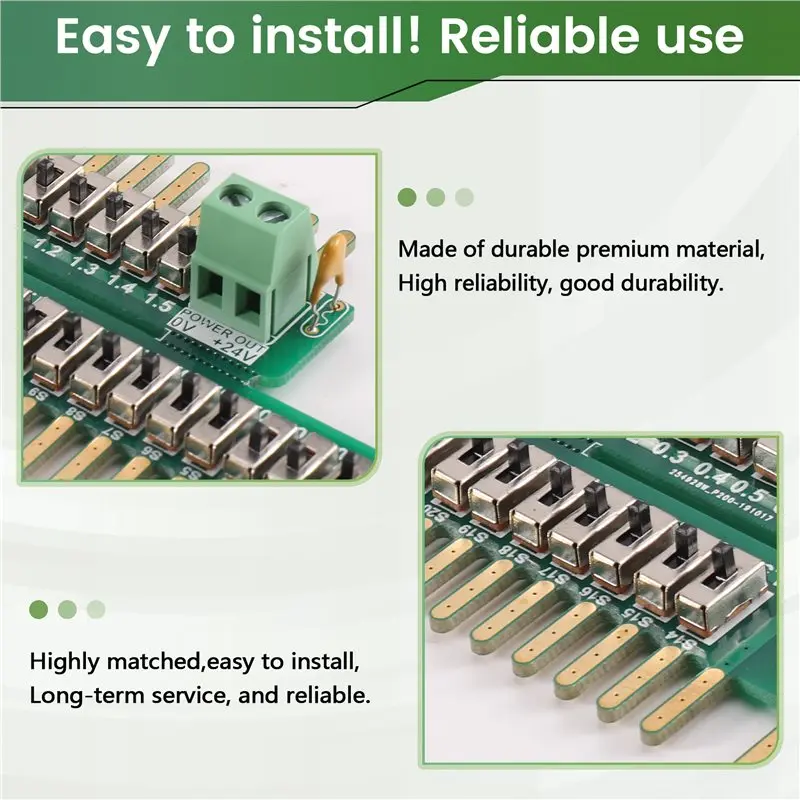 【THANKSGIVING DAY】For Siemens S7-200 PLC For CPU224XP/CPU226 Switch Input Simulated Debugging Board