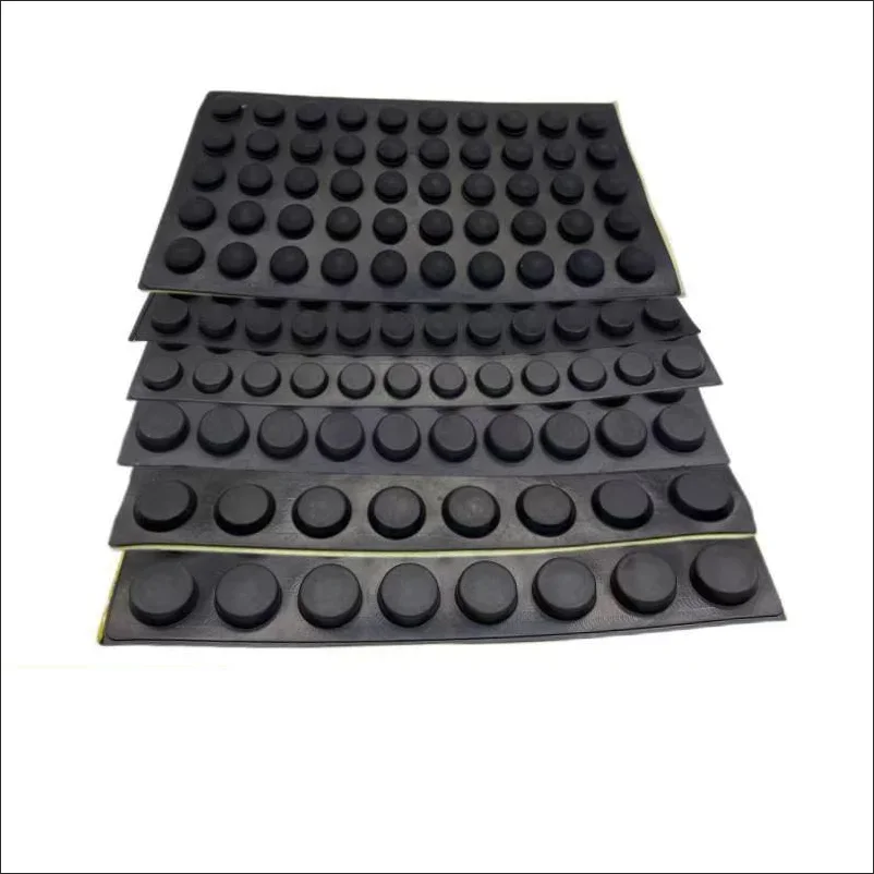 3-100Pcs Black Self Adhesive Rubber Anti Vibration Pads Speaker Shock Absorber Furniture Feet Protector Non Slip Mat Protector image 6