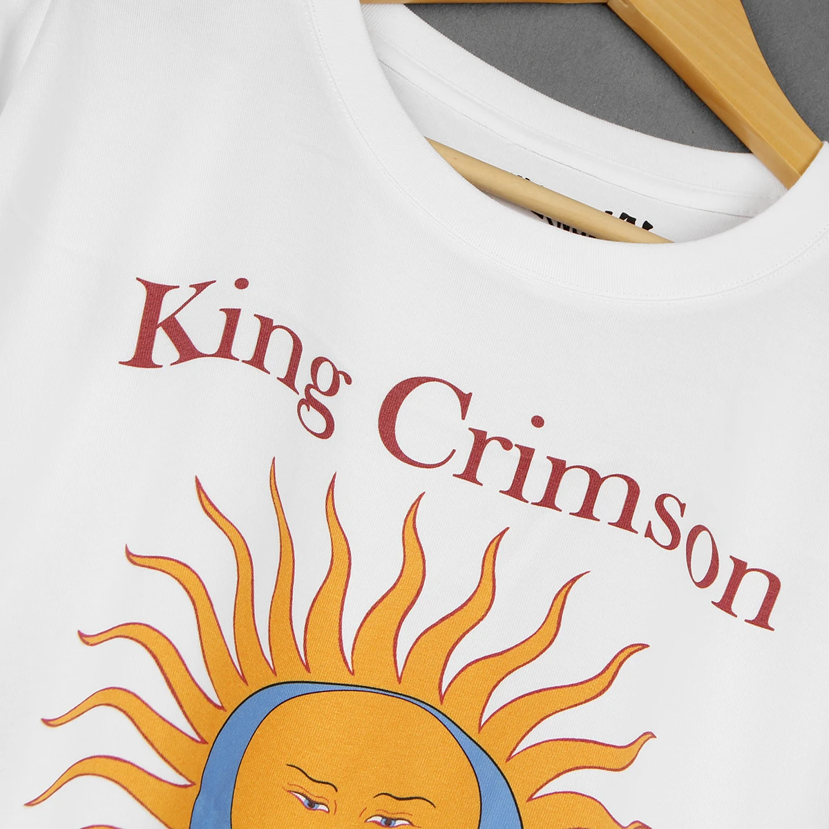 King Crimson T-Shirt Prog Rock Experimental Rush Genesis Yes Men Summer Cotton Men\'s Clothing Short Sleeve Tee Shirt