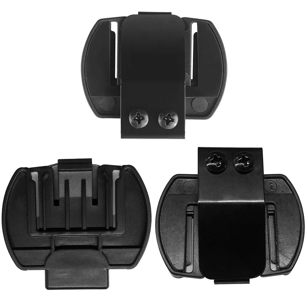 

2PCS Universal Headset V6 V4 Helmet Intercom Clip Mounting Bracket for V6 V4 Motorcycle Bluetooth Intercom Headset Clamp Stand