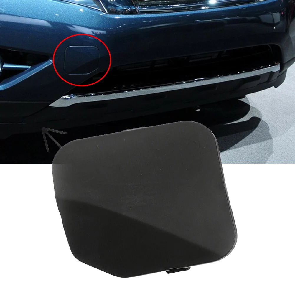 Car Cover Car Accessories For Nissan For Pathfinder Front Bumper Hook Cover Tow Eye Unpainted 2013-2016 Brand New