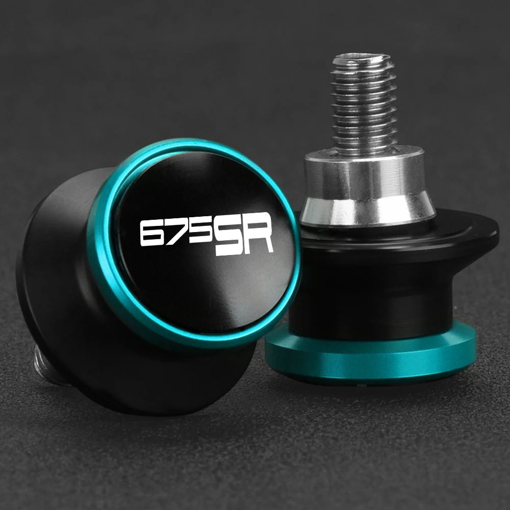 Para cfmoto 675sr 675 sr sr675 cf675sr 2024 2025 2026 motocicleta cnc 10mm acessórios carretéis braço oscilante suporte traseiro parafusos sliders