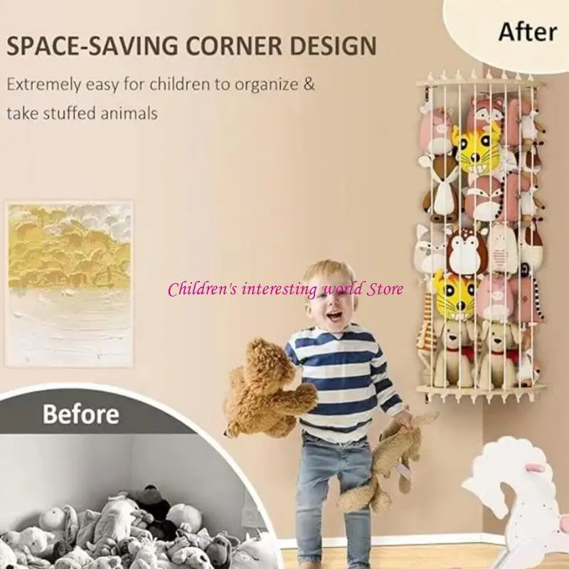 Picture 4: Large Plush Toy Adjustable Length Nursery Wall Hanging for Kids Room 425F
