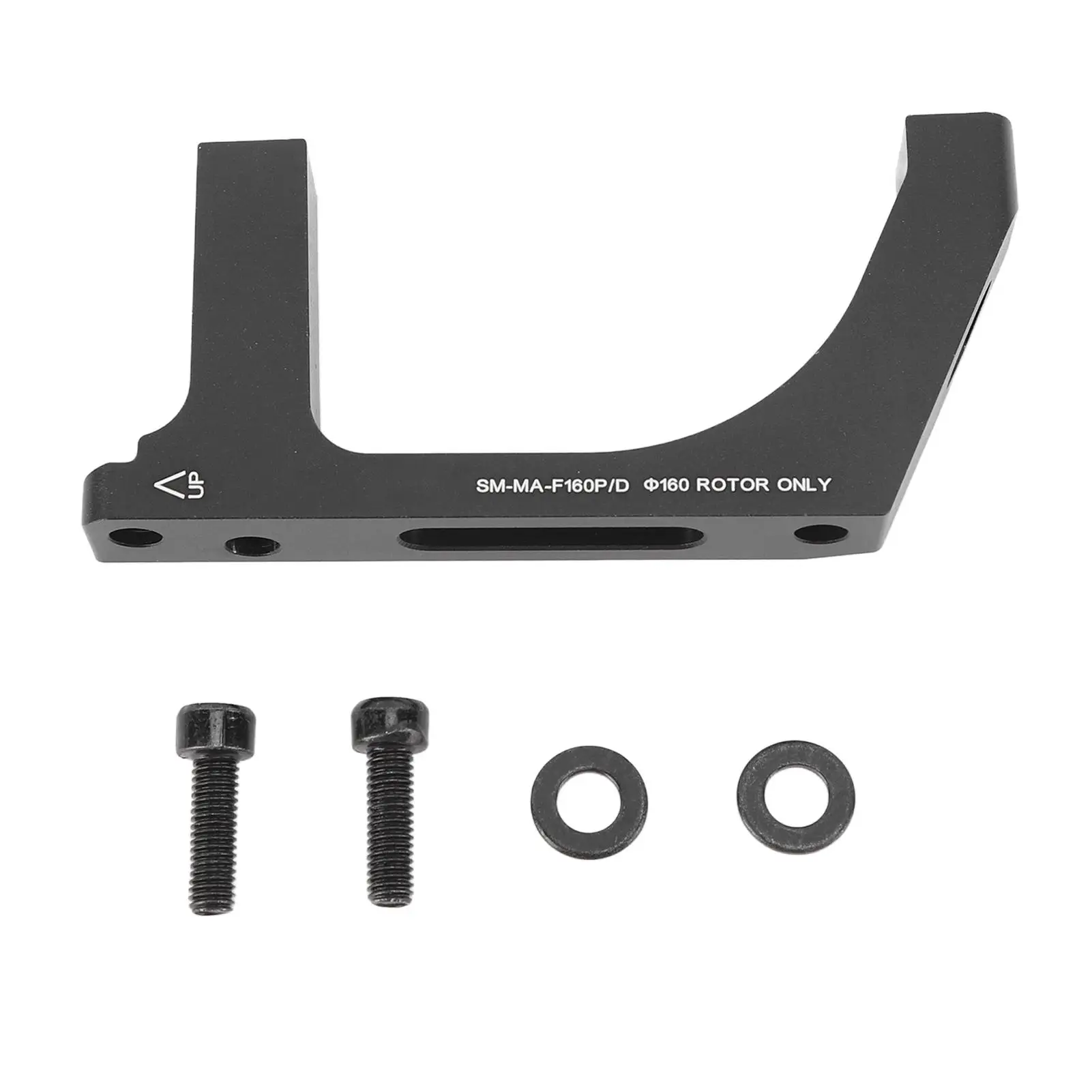 

Aluminum Alloy Bike Disc Brake Adapter Bracket - Easy Install, High Hardness, Smooth Finish for 160mm Rotors