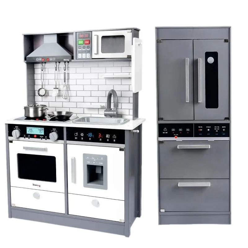 

Sound and light kitchen toys, simulated refrigerators, cooking sets