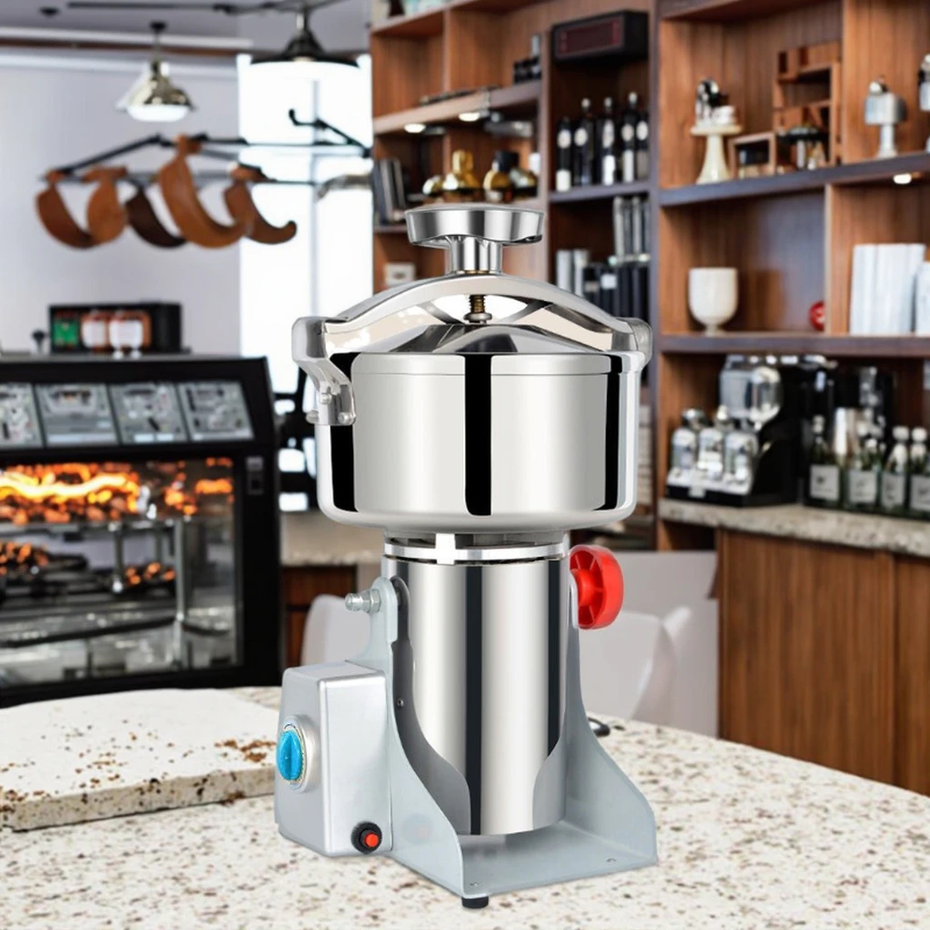 Stainless Steel Nut Grinder Machine Grain Grinder Machine Spices Grains Herbs Coffee Pearl Seeds Dry Material Grinding Machine