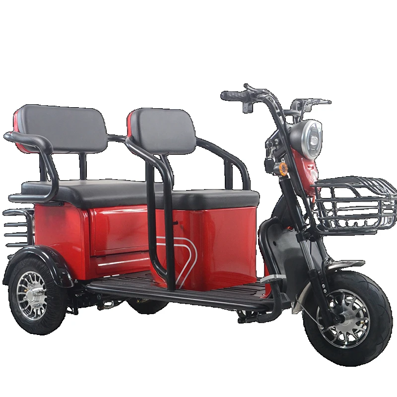 China 2023 New Cheap With Passenger Seat Adult Electric Tricycles Apply To 3 wheel Electric Tricycle