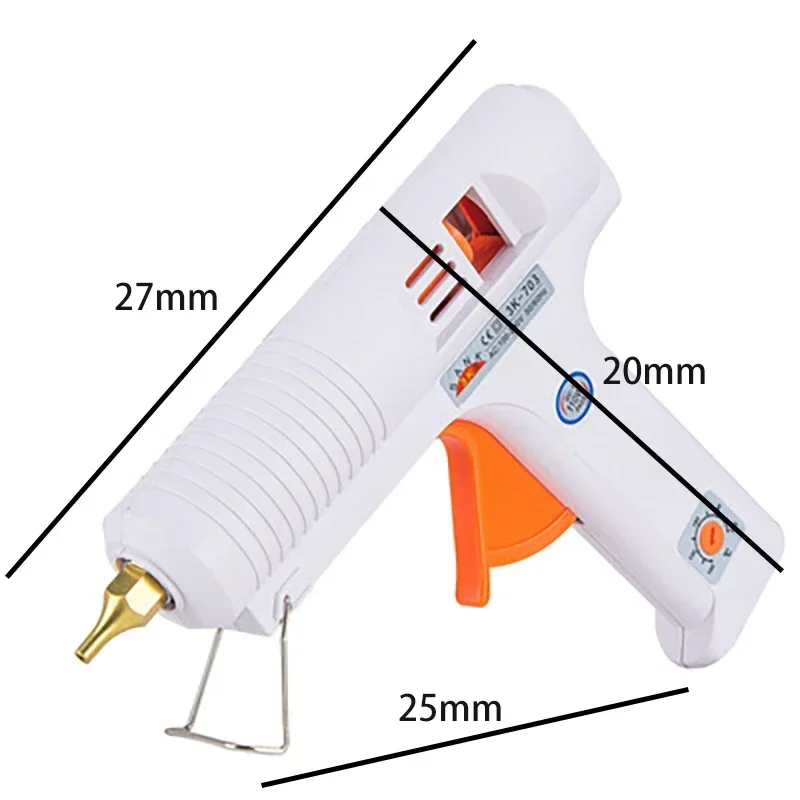 110W Hot Melt Glue Gun Adjustable High Temperature Glue Gun Graft Repair Tool Heat Gun AC110-240V For 11mm Glue Stick