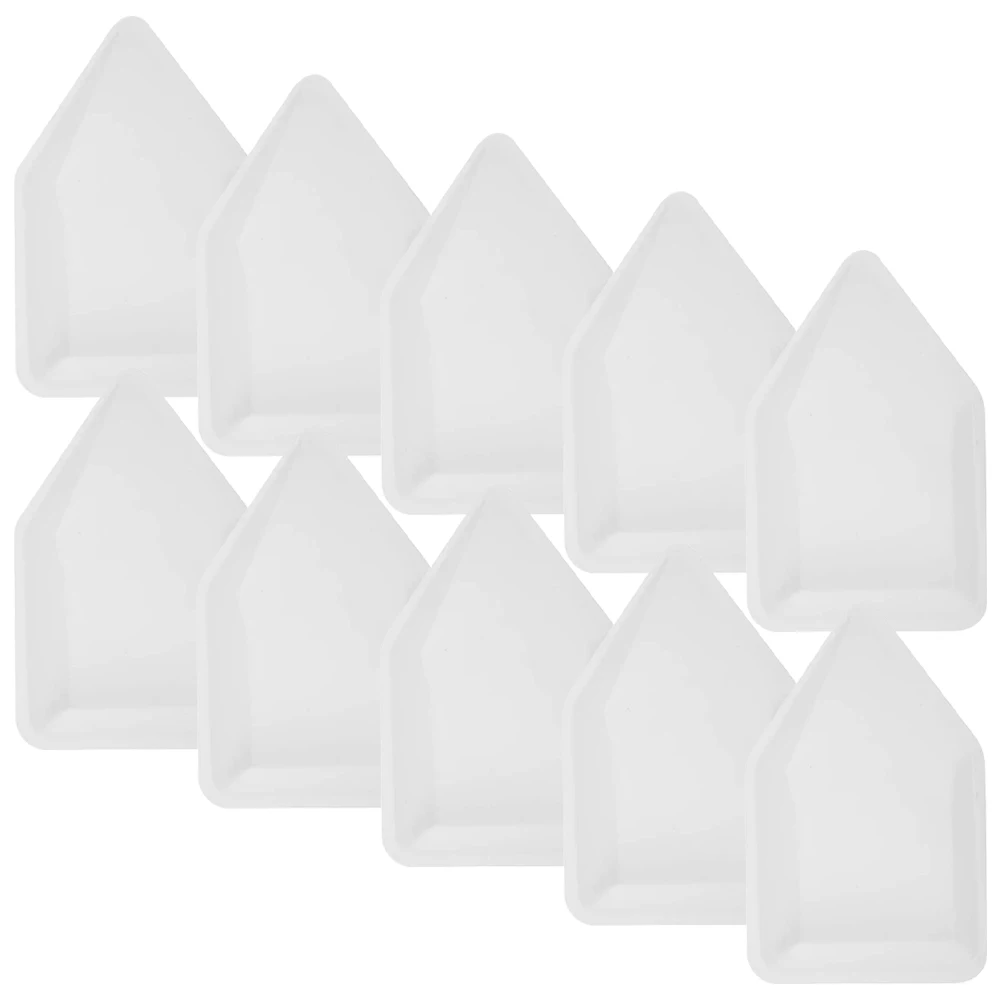 

10 Pcs Weigh Boats Medium Lab Equipment Smooth Surface Biological Inert Resistant Acids Solutions Storage Trays Sample Handling