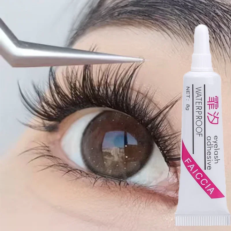 Eyelash Glue Quick Drying Waterproof Long Lasting Not Irritating Self Adhesive Eyelashes Extension Glue Eye Makeup Cosmetic Tool