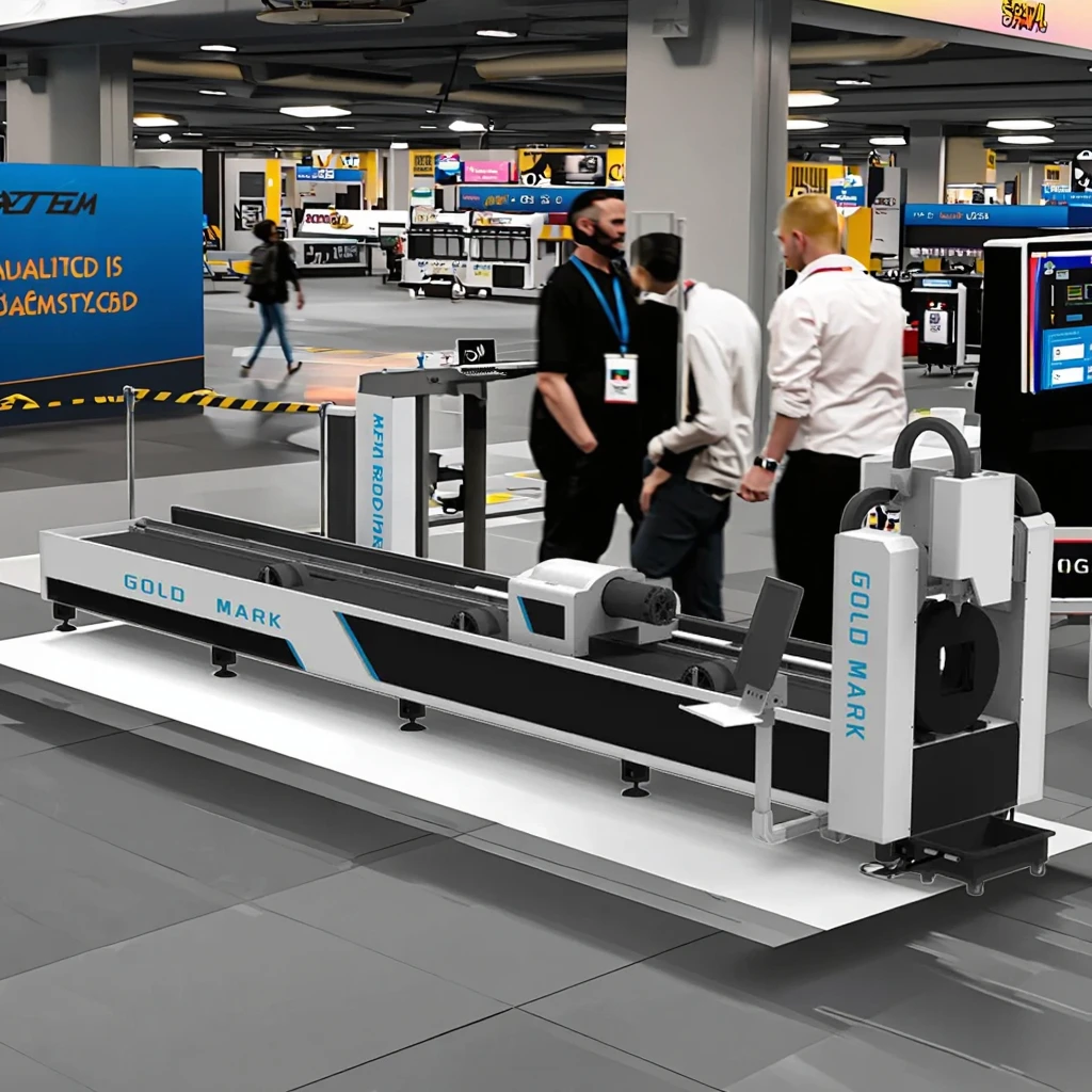 

Лазерный станок GOLDMARK для автоматической загрузки труб, 3-метровый вращающийся волоконный лазерный станок для резки труб