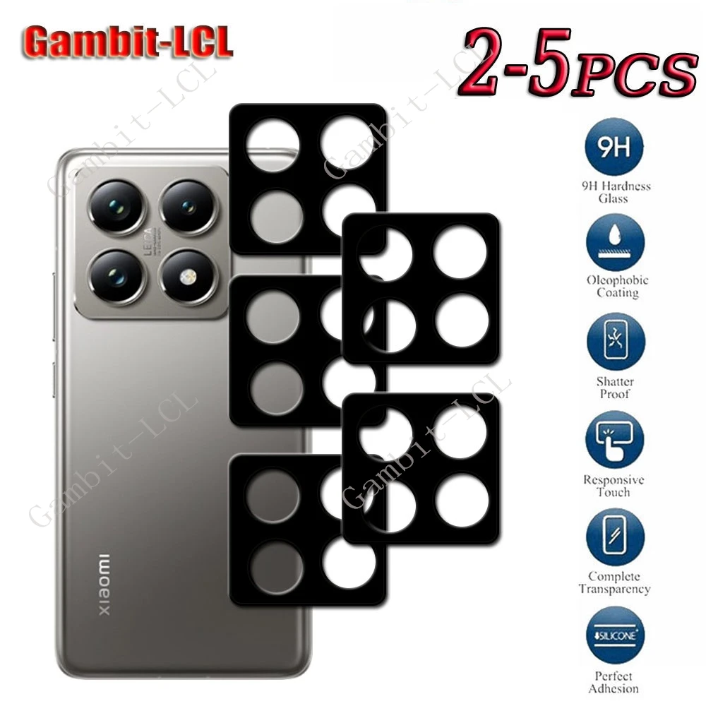 2PCS-5PCS 3D 9H HD Tempered Glass For Xiaomi 14T Pro 6.67