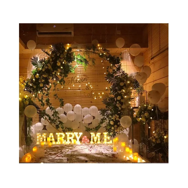 Hot Sale High Quality Simple and Light Round Wedding Pipe Hanger Wedding Backdrop Stand For Sale