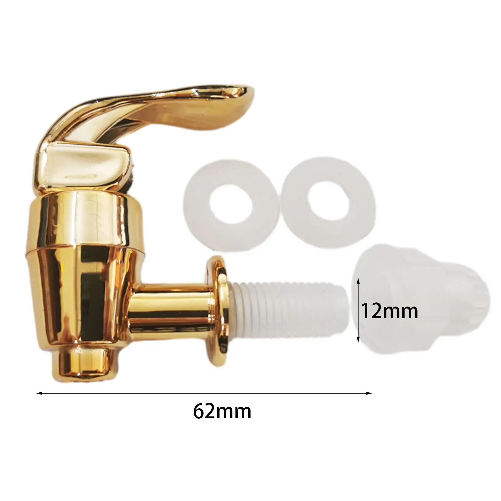 Jar Faucet Bucket Tap Reusable Replacement Adjustable Water Pitcher Faucet for Restaurant Fridge Home Dining Room Kitchen