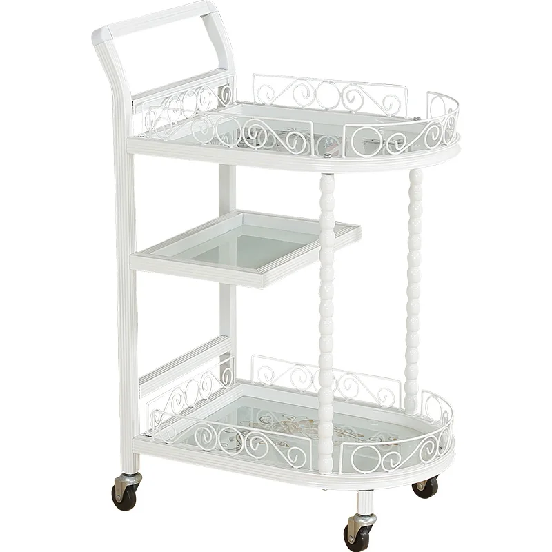 

European high-end beauty car multi-functional tattoo embroidery beauty salon manicure cupping trolley mobile rack