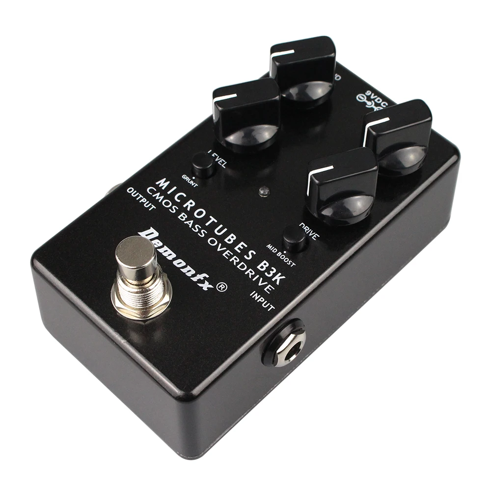 Demonfx-Micromotube B3K V2 Bass Effect Overdrive Pedal, New